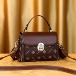 Trendy Stylish Leather Multi-Function Crossbody Hand & Shoulder Bag - Image 4