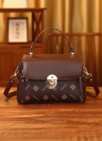Trendy Stylish Leather Multi-Function Crossbody Hand & Shoulder Bag - Image 3